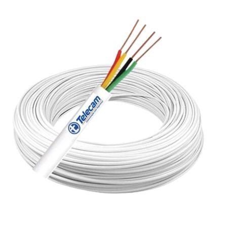 CABO ALARME 04X40 04 VIAS LIGA COBRE MULTICORES BR 100M