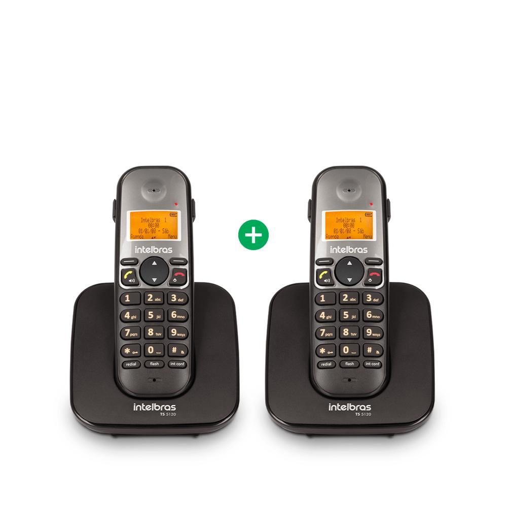 TELEFONE SEM FIO TS 5122 PRETO