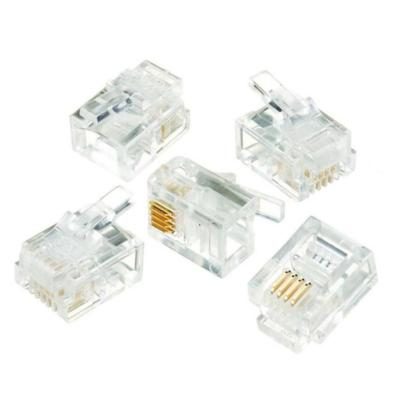 PLUG MODULAR RJ11 6X4- UNIDADE