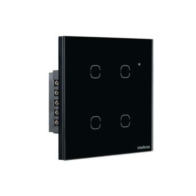 INTERRUPTOR SMART WI-FI TOUCH 3 TECLAS EWS 1003 PRETO