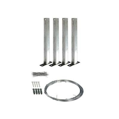 KIT INTALACAO P/ CONCERTINA SIMPLES DE 45 CM