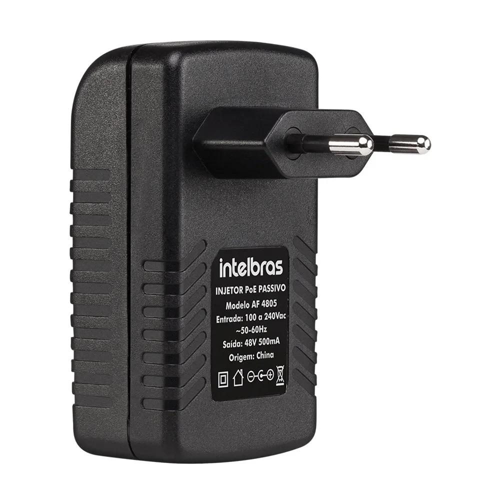 INJETOR CONVERSOR POE PASSIVO FAST ETHERNET - AF 4805