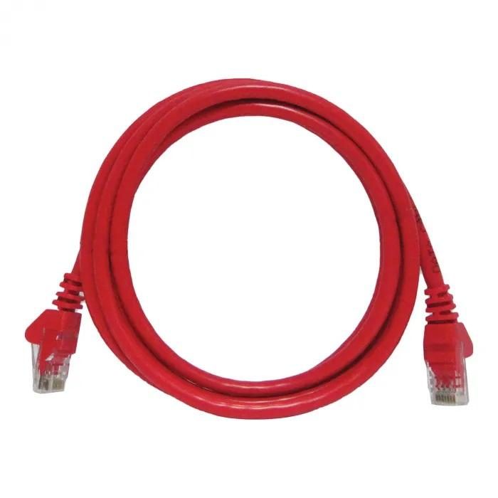 PATCH CORD RJ45 CAT6 1,5M VERMELHO
