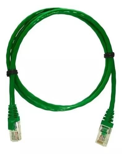 PATCH CORD CAT.5E 2,5M 26AWG VERDE