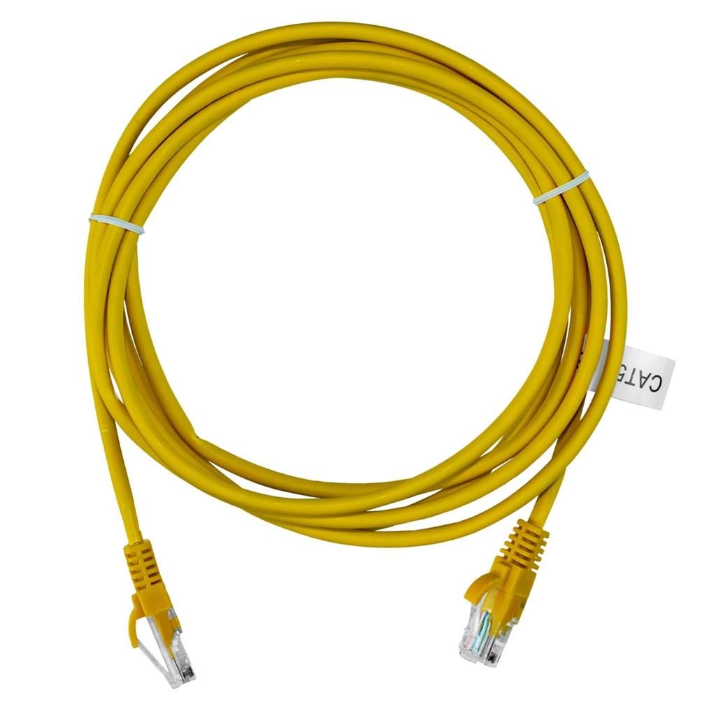 PATCH CORD CAT.6 1,5M 26AWG AMARELO