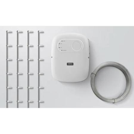 BARRA DE ALUMINIO ESTRELA C/6 ISOLADORES CERCA ELETRICA